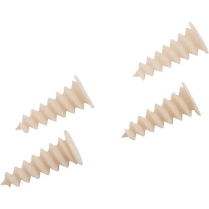 LUX Zidni vložek za izolacijski material Ø 24 mm x 50 mm 4 kosi