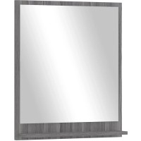 Astor Ogledalo s polico Oslo sivi les 60 cm x 68 cm FSC®