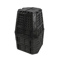 Vetisa Kompostnik 933 mm x 933 mm x 1460 mm črna 1000 l