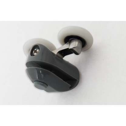 Dvojno kolesce za kabine za prhanje 4 v kompletu Debelina stekla 4–5 mm