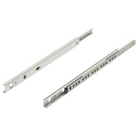 Hettich Kroglično delno raztezno vodilo za predale s 17-mm utorom 250 mm-410 mm