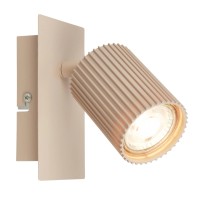 Brilo LED reflektor IDA bež 1 x GU10 maks. 9 W 130 x 80 x 90 mm