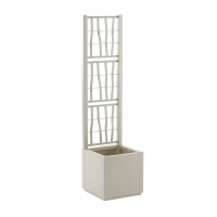 Stefanplast Korito za rože Ethica Lugas 36 cm bela