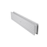 Zračnik za kopalnico 460 mm x 92 mm bel