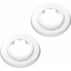 Tečajna rozeta Ø 35 mm Bela 2 kosov