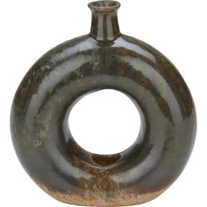 Vaza Ancient Secrets 19,5 cm x 6 cm x 17 cm Črna