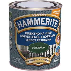 Hammerite Efekt lak za kovino Hammered temno zelena 750 ml