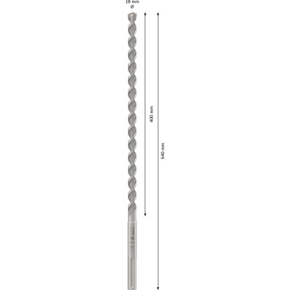 Bosch Vrtalno kladivo SDS max-4 18 mm x 400 mm x 540 mm