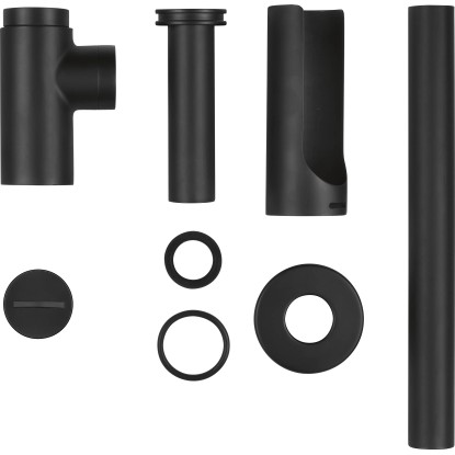 baliv Oblikovalski sifon DS-3420 črn mat