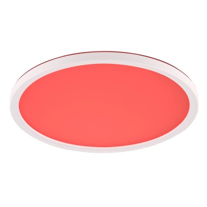 Brilliant Stropna LED-svetilka Velion bela Ø 29,3 cm