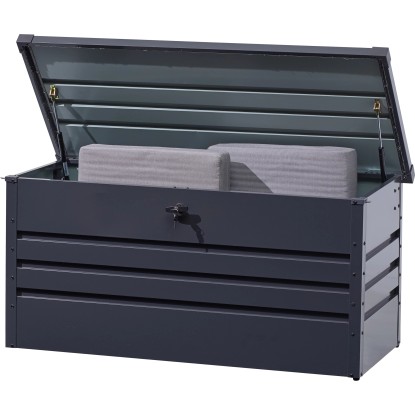 Floraworld Zaboj za shranjevanje 400 l antraciten