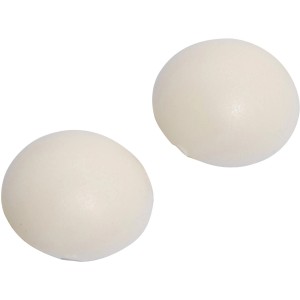 Stenski odbojniki Samolepilni Ø 30 mm 2 kosa Bele barve