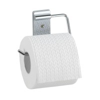 Wenko Držalo za toaletni papir Basic legirano jeklo z materialom za pritrditev
