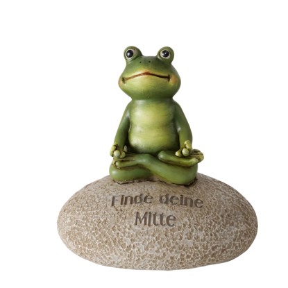 Boltze Figura Yoga 3 vrste sortirano 15 cm x 8 cm x 13 cm bež