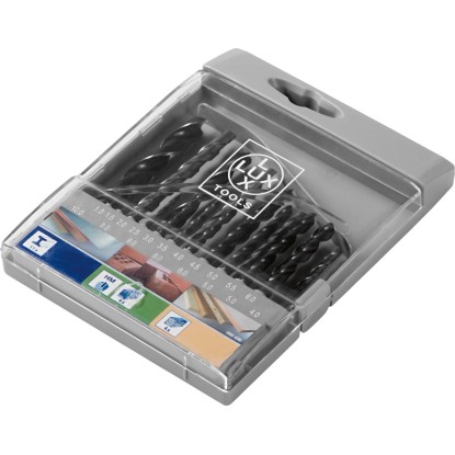 LUX-TOOLS Komplet svedrov Comfort 19-delni