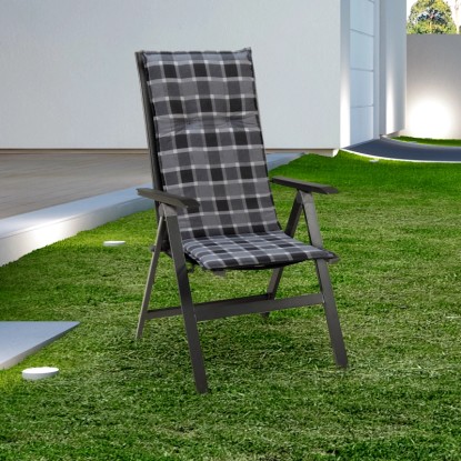 Beo Blazina za stol z visokim naslonjalom Belgrad karo