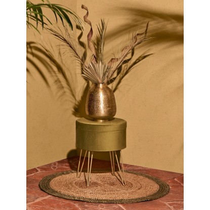 Tabure Safari Lodge MDF 45 cm x Ø 36 cm Zelen