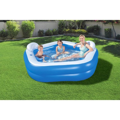 Družinski bazen Family Pool Fun 213 cm x 206 cm x 69 cm