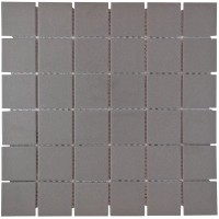 Keramična mozaična ploščica nedrseča temno siva 30 cm x 30 cm