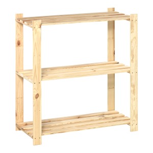 OBI Leseni regal 91 cm x 85 cm x 40 cm