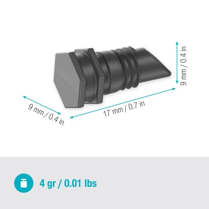 Gardena Zamašek 4,6 mm (3/16") za razdelilno ali kapalno cev 10 kosv