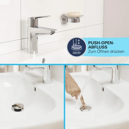 Grohe QuickFix Armatura za umivalnik enoročna mešalna Start S črna