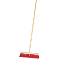 LUX-TOOLS Cestna metla 40 cm z ročajem