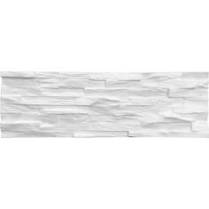 Rebel of Styles Stenska obloga Porto EPS bela 18,7 cm x 57,4 cm