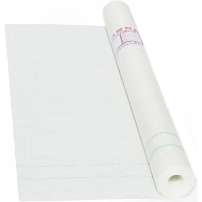 Steklena mrežasta tkanina Masternet 145 Solid bela 1 m x 10 m