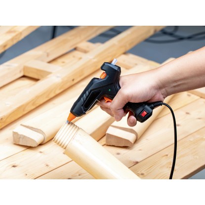 Pištola za vroče lepljenje 30 W s 5 lepilnimi vložki