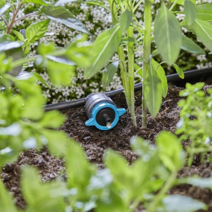 Gardena Nastavljivi vrstni kapljalnik 1-8 l/h z uravnavanjem tlaka 5 kos