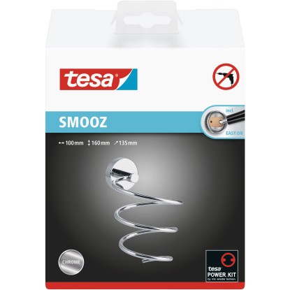 Tesa Držalo za fen Smooz kovinski kromirano
