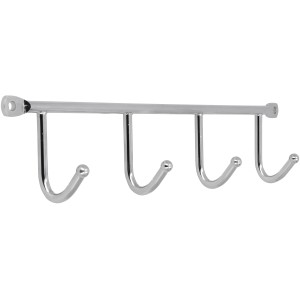 Siro Letvica s kljukicami 2081 Kovina Krom sijajni Dolžina 272 mm