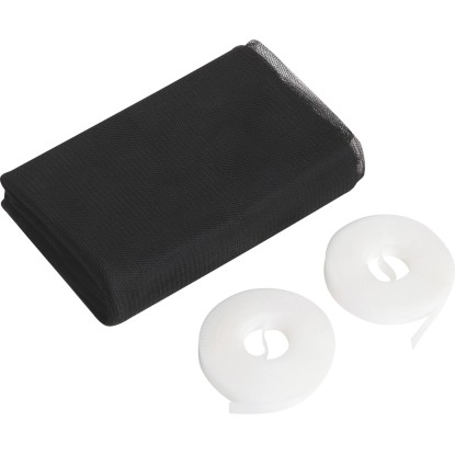 Zaščitna mreža proti mrčesu za okna do tal 130 cm x 220 cm antracitna