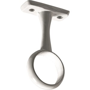 Hettich Nosilec okrogle palice za garderobno omaro bel