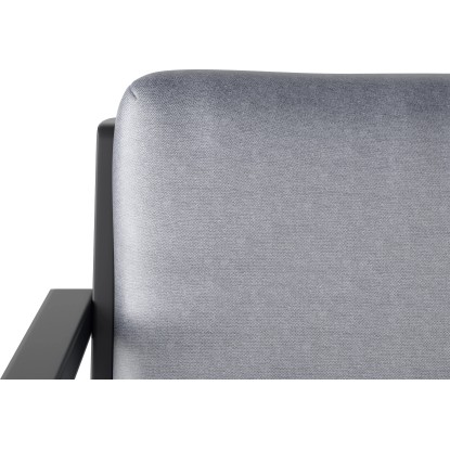 Sedežni in jedilni komplet Tamworth 4-delni aluminij antracitno siva