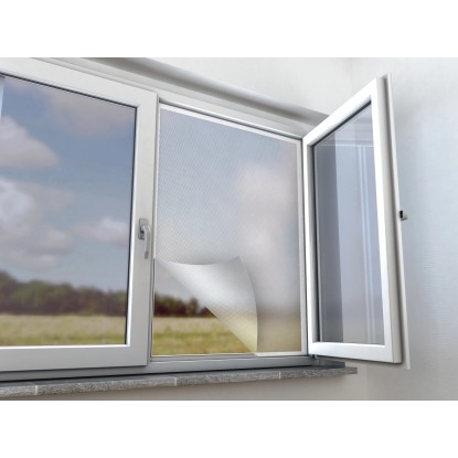 Zaščitna mreža proti cvetnemu prahu za okna 130 cm x 150 cm antracitna