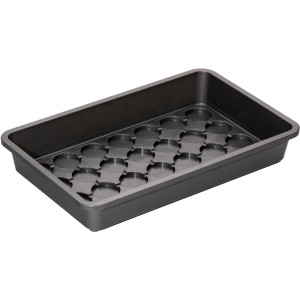 Univerzalna posoda za vzgojo sadik antracitna 38 x 24 x 6 cm