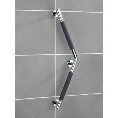 Wenko Stensko držalo 37 cm x 37 cm Secura 135° črno