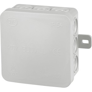 Razdelilna omarica Nadometna 70 mm x 70 mm Siva IP 54