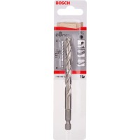 Bosch Spiralni sveder za les 1/4 palca šesterokotno steblo Ø 8 mm x 117 mm