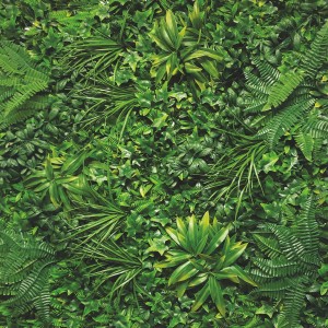 Tenax Sintetična živa meja Divy 3D Tropical 1 m x 1 m zelena