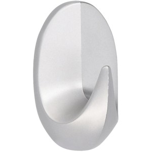 Siro Kavelj H114, umetna masa, mat krom, samolepilni