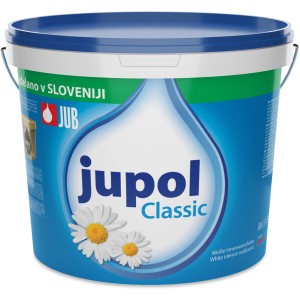 JUB Notranja zidna barva Jupol Classic bela 15 l