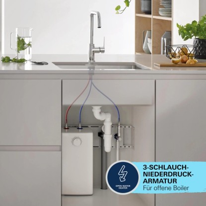 Grohe Kuhinjska armatura Get z vrtljivo cevnim izlivom kromirana