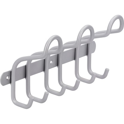 Siro Letvica s kljukicami 1783 kovina aluminij dolžina 300 mm 6 kavljev