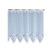 Bistro zavesa Bela 50 cm x 110 cm