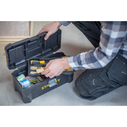 Stanley Zaboj za orodje Essential s kovinskimi zapirali 16" STST1-75518