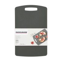 Fackelmann Deska za rezanje antracit siva 24 x 15 x 1 cm