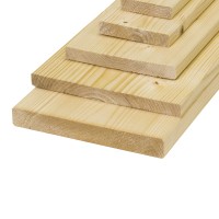 Deska z gladkimi robovi Smreka/jelka 19 mm x 114 mm x 2.000 mm 4-stransko oblana
